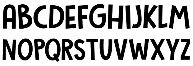 Original Quality DEMO Regular フォント 大文字