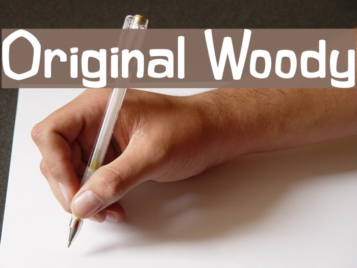 Original Woody Example 1