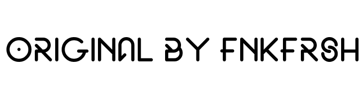 Original by fnkfrsh  Frei Schriftart Herunterladen