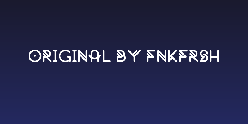 Original by fnkfrsh Social Header