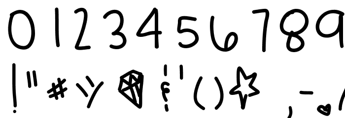 OriginalDonDada Font OTHER CHARS