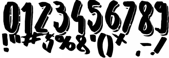 Originals is Out Font OTHER CHARS