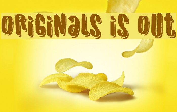 Originals is Out Font examples