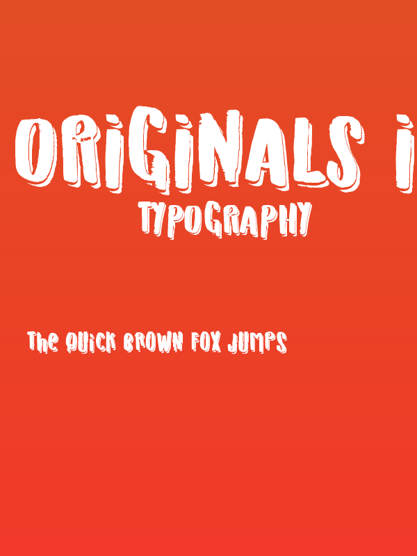 Originals is Out Poster