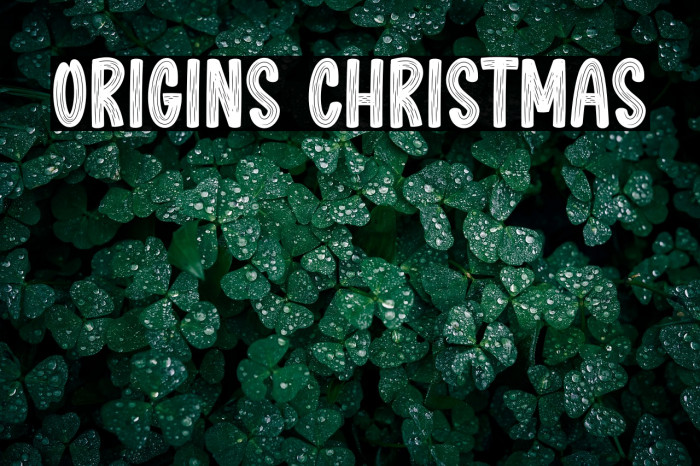 Origins Christmas Example 2