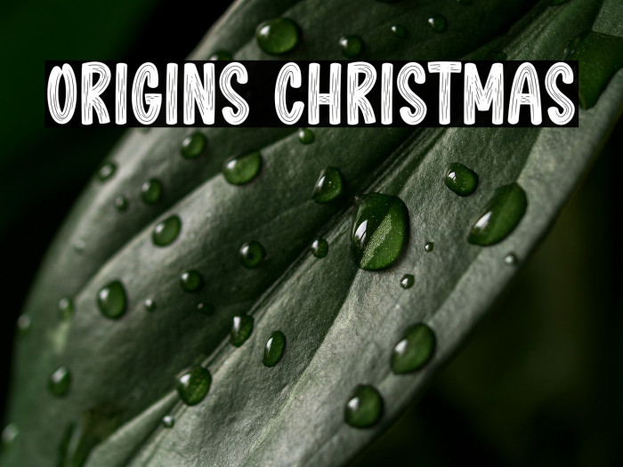 Origins Christmas Example 3