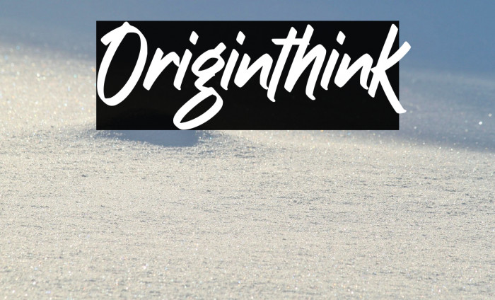 Originthink Example 3