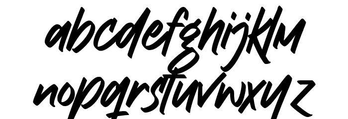 Originthink Font LOWERCASE