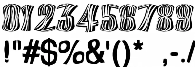 Orinoco Font OTHER CHARS