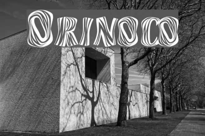 Orinoco Font examples