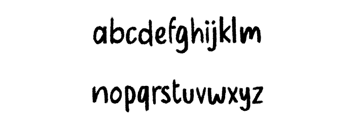 Orion Chalk Solid Demo Version Font LOWERCASE