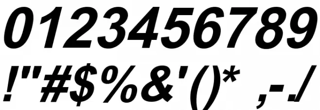 Orion Esperanto Dika Kursiva Font OTHER CHARS