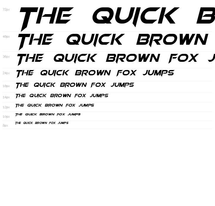 Orion Pax Bold Italic Waterfall