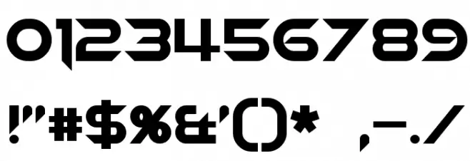 Orion Pax Bold Font OTHER CHARS