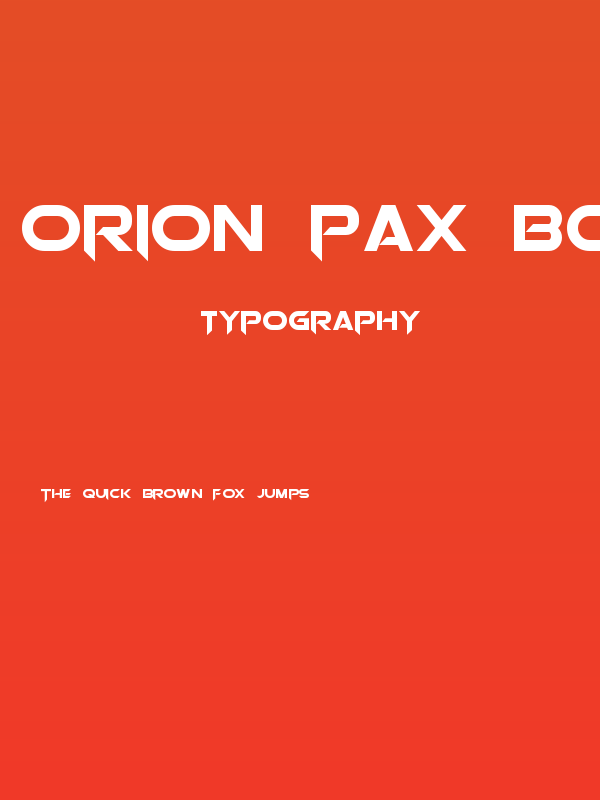 Orion Pax Bold Poster