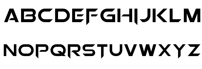 Orion Pax Font LOWERCASE