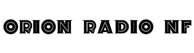 Orion Radio NF  免费字体下载