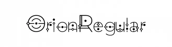 Orion Regular  Frei Schriftart Herunterladen