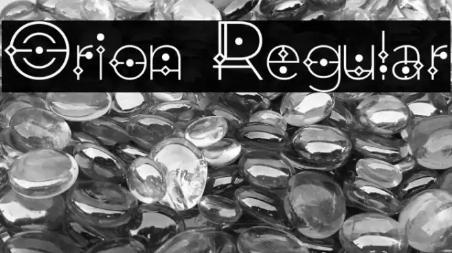 Orion Regular Font examples