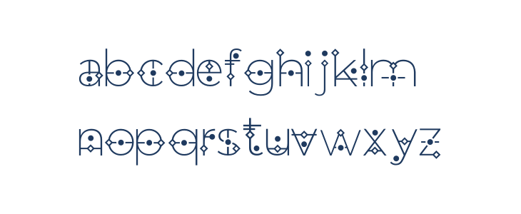 Orion Regular Lowercase