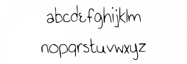 OrionFont Caratteri MINUSCOLO