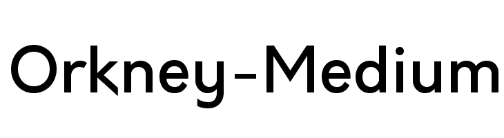 Orkney-Medium  لخطوط تنزيل