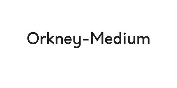 Orkney-Medium Logo