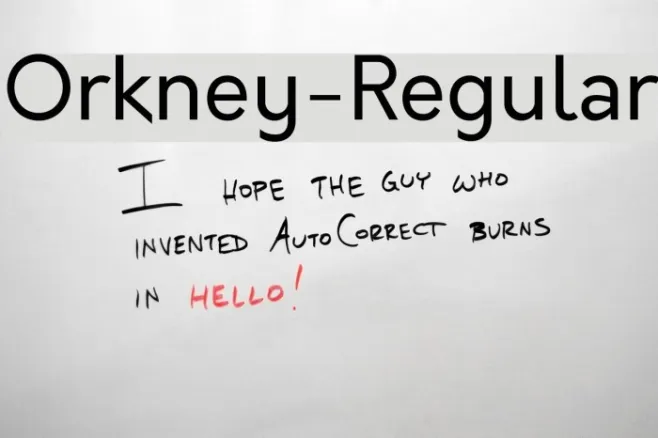 Orkney-Regular Example 1