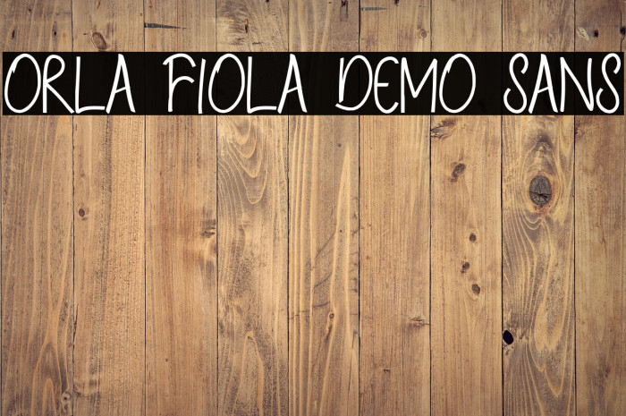 Orla Fiola Demo Sans Example 2
