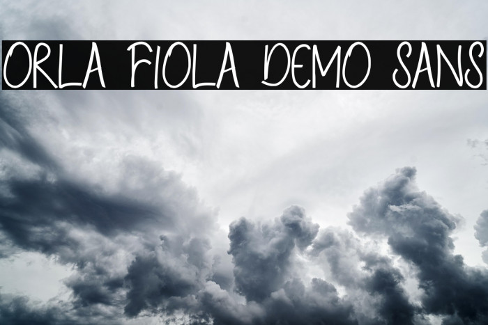 Orla Fiola Demo Sans Example 3