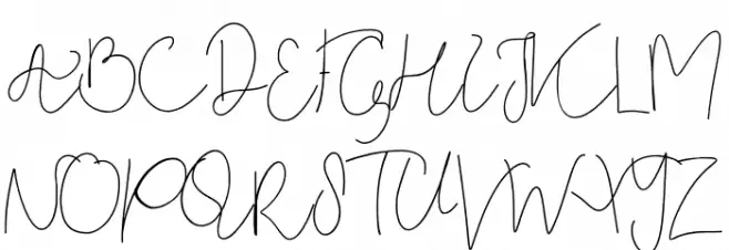 Orla Fiola Demo Script Шрифта ВЕРХНИЙ