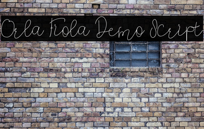 Orla Fiola Demo Script Example 1