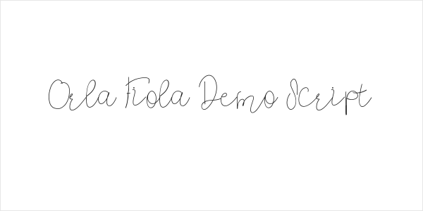 Orla Fiola Demo Script Logo