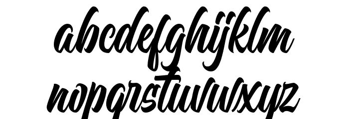 Orlande Font LOWERCASE