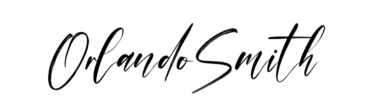 Orlando Smith  免费字体下载