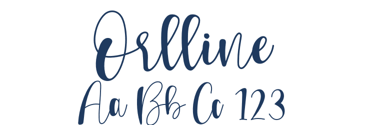 Orlline Font Preview