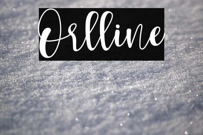 Orlline Example 1