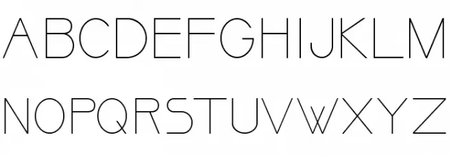 OrmontLight Schriftart Groß