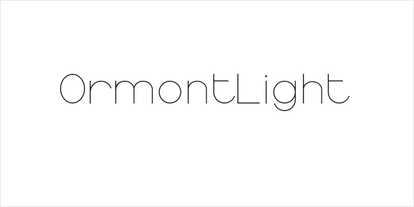 OrmontLight Logo