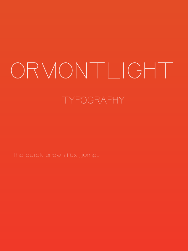 OrmontLight Poster