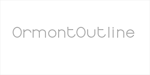OrmontOutline Logo