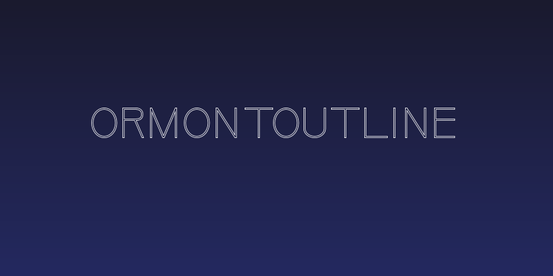 OrmontOutline Social Header