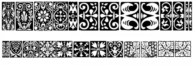 Orna 3 フォント 小文字