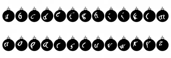 OrnaMental Caratteri MINUSCOLO