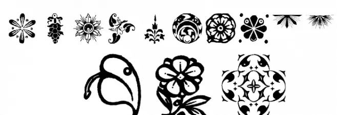 OrnamElements Fonte OUTROS PERSONAGENS