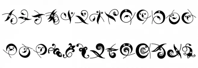 OrnamHeads Font UPPERCASE