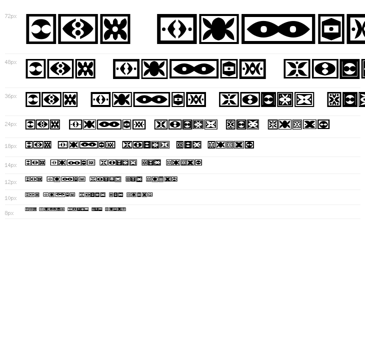 Ornament Borders Regular Waterfall