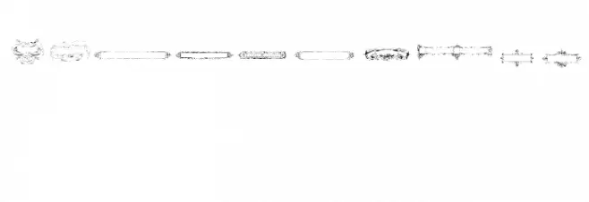 Ornament Borders Font OTHER CHARS