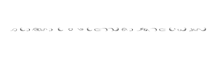 Ornament ScrollsAndFlorishes Font