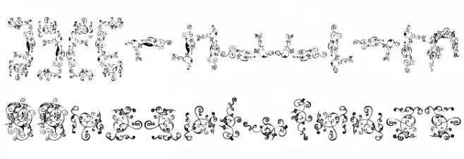 Ornamenta Monumenta 字体 大写